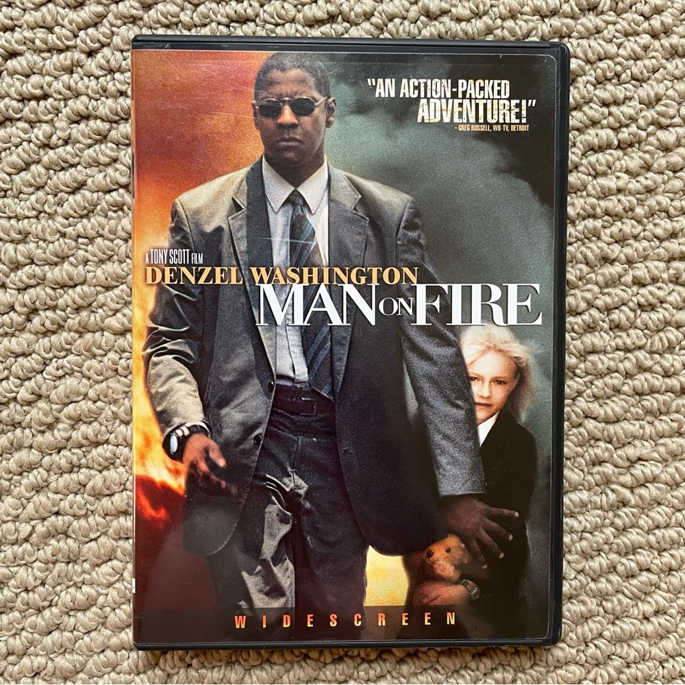 5 for $10 ⭐️ Man on Fire DVD